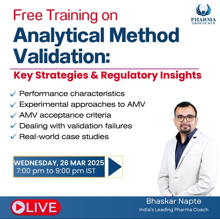 Training for Analytical Method Development