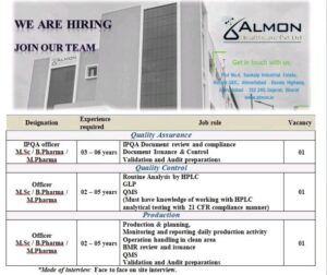 Almon Healthcare Hiring 2025