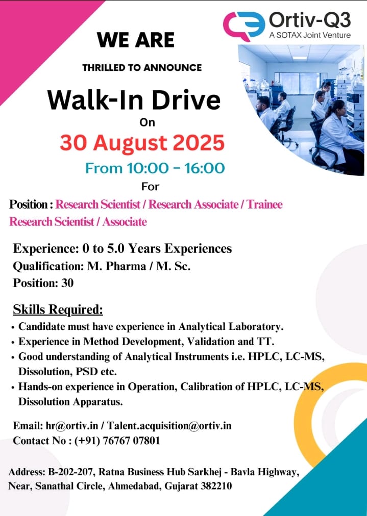 Ortiv-Q3 Walk-In Drive 2025