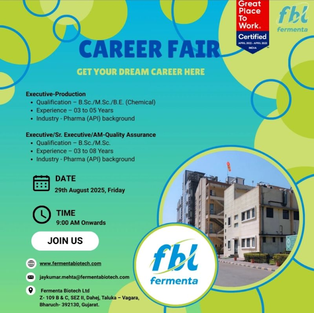 Fermenta Biotech Career Fair 2025