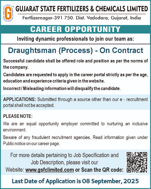 GSFC Recruitment 2025
